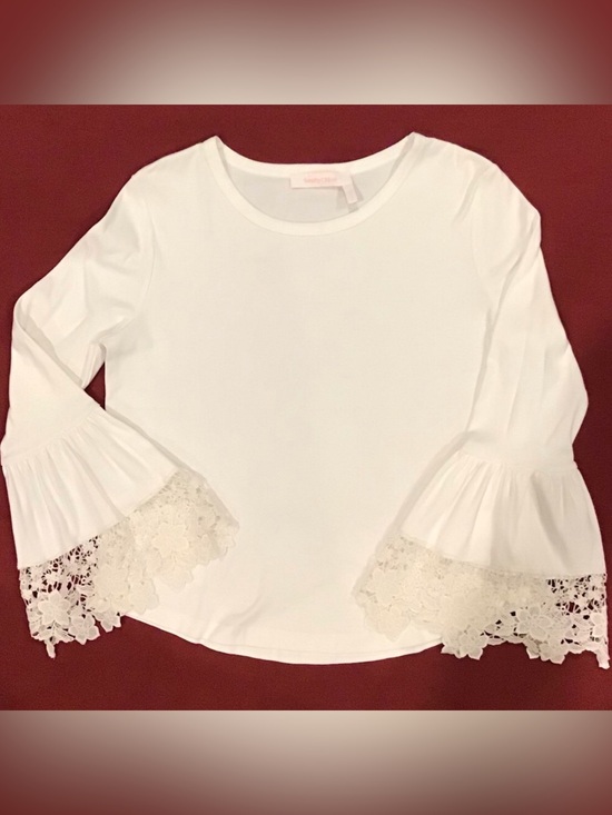 See By Chloe Tops - See By Chloe White Bell Sleeve Top